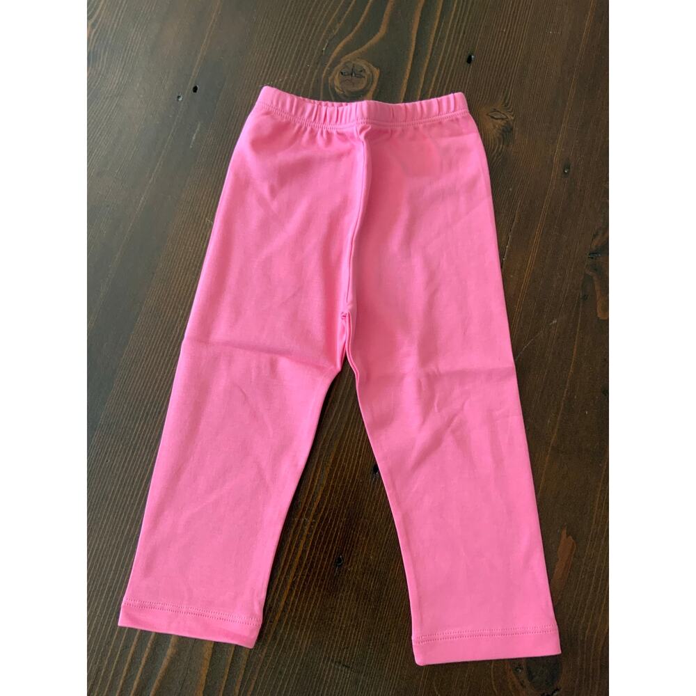 Squiggles Pima Cotton Pink Leggings NWT‎ size 18 mo